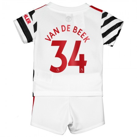 Koszulka Manchester United Donny Van De Beek 34 Dziecięcy Trzeci 2020-2021 - Koszulki Piłkarskie